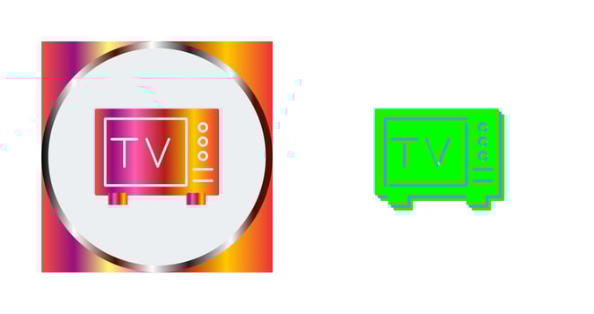 Tv Vector Icon