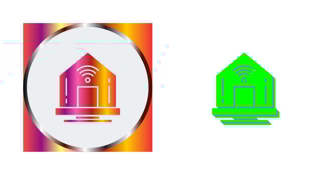 Smart Home Vector Icon