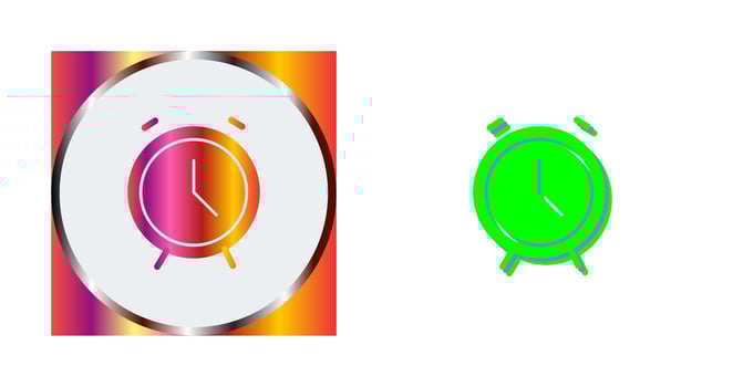 Alarm Clock Vector Icon