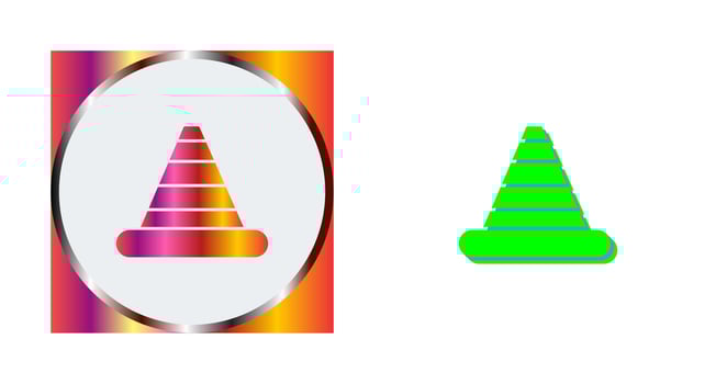 Traffic Cone Vector Icon