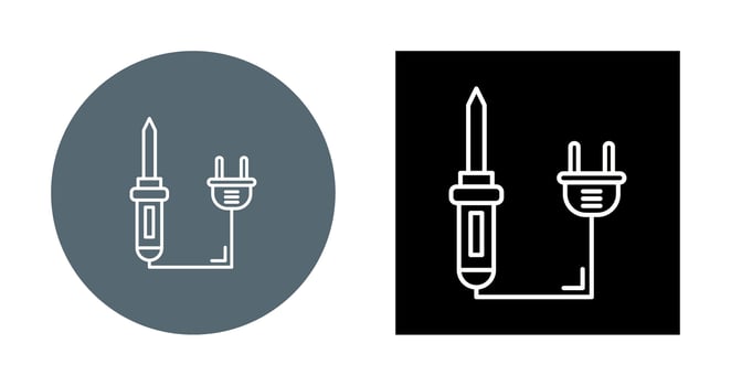 Soldering Iron Vector Icon