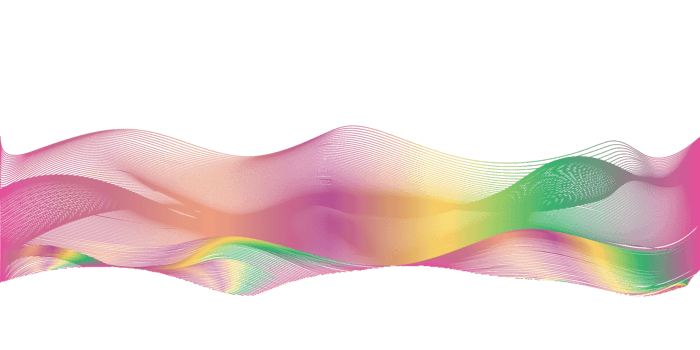 Ocean Red Blue Green Wave Background png