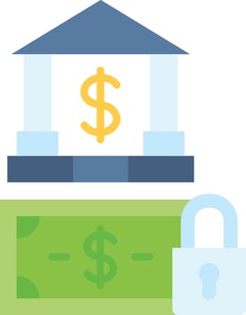 Secured Loan Vector Icon
