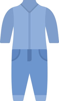 Overall Clothes Vector Icon