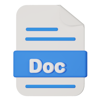word document filename extension 3d icon png