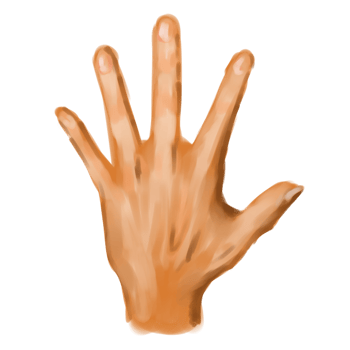 Hand sketch action png