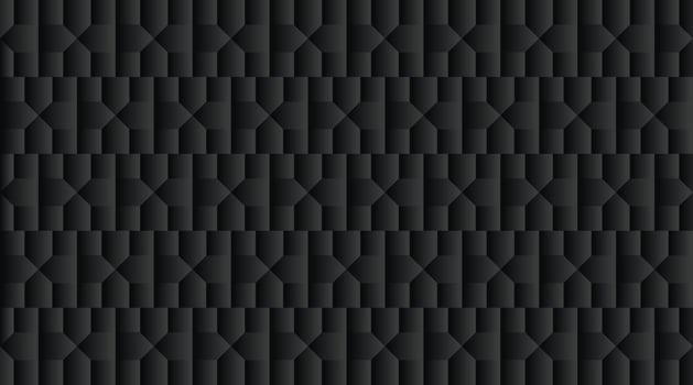 Abstract black geometric background pattern design vector