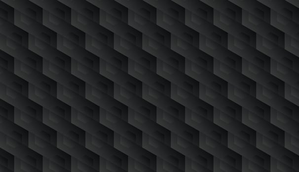 Abstract black geometric background pattern design vector