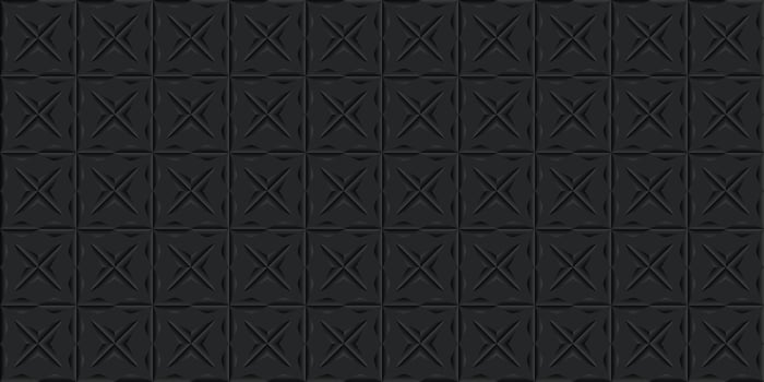 Abstract black geometric background pattern design vector