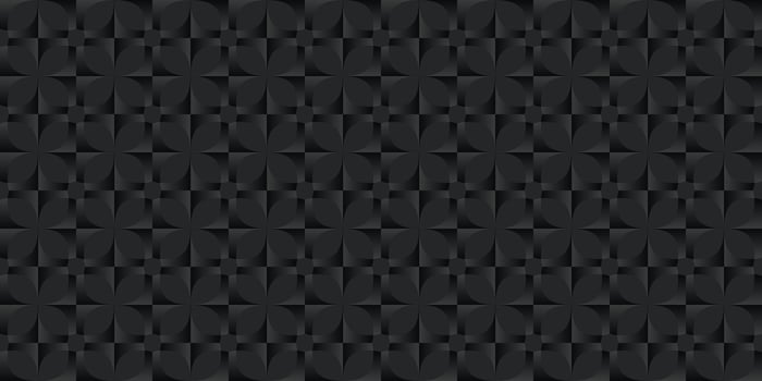 Abstract black geometric background pattern design vector