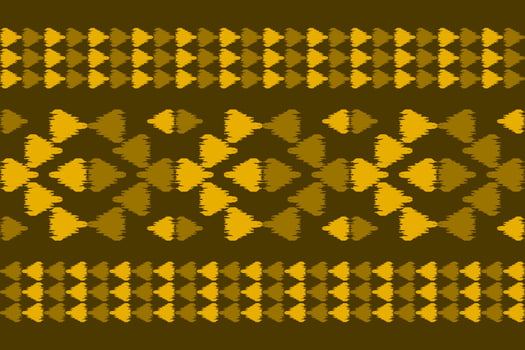 Carpet ethnic ikat pattern art. Geometric ethnic ikat seamless pattern in tribal. Mexican style. vector