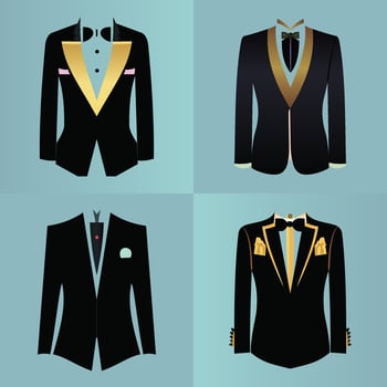 elegant golden decorations an apparel brand stylish and versatile clothing range with logo design vector