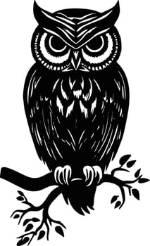 Owl Logo Set Owl Logo Vector Silhouette Stock Illustration - Download Image Now - Abstract, Animal Wildlife