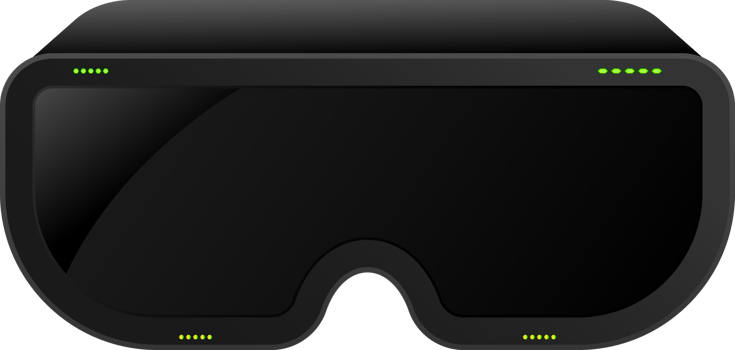 VR virtual reality future technology innovation element abstract background png