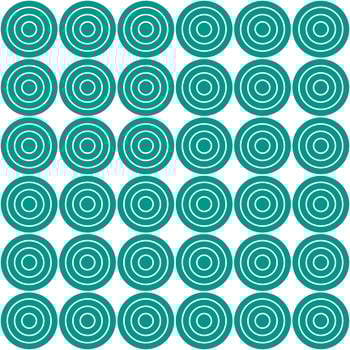 Green circle pattern. Circle vector seamless pattern. Decorative element, wrapping paper, wall tiles, floor tiles, bathroom tiles.