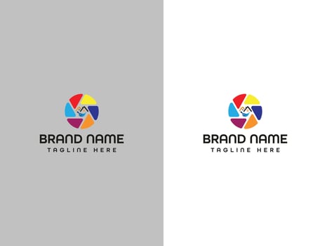 real estate painting logo design vector