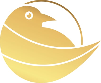 Luxury Bird logo vector