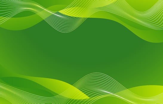 green background with gradient concept vector