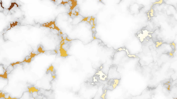 Gold marble texture background vector