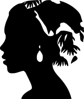 Africa - Minimalist and Flat Logo - Vector illustration
