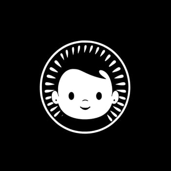 Baby, Minimalist and Simple Silhouette - Vector illustration
