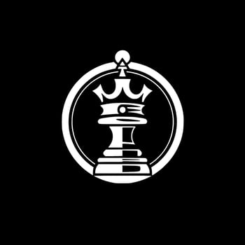Chess - Minimalist and Flat Logo - Vector illustration