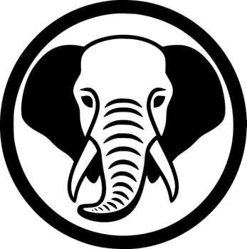 Elephant - High Quality Vector Logo - Vector illustration ideal for T-shirt graphic