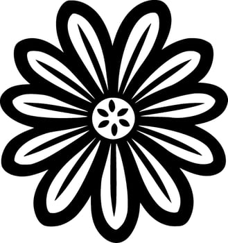 Flower - High Quality Vector Logo - Vector illustration ideal for T-shirt graphic
