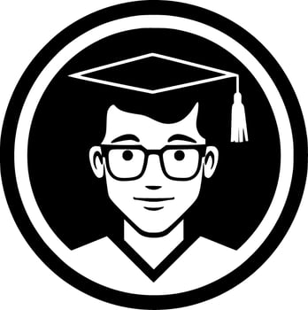Grade - Minimalist and Flat Logo - Vector illustration