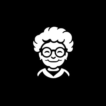 Grandma - High Quality Vector Logo - Vector illustration ideal for T-shirt graphic