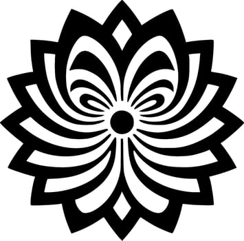 Mandala - High Quality Vector Logo - Vector illustration ideal for T-shirt graphic