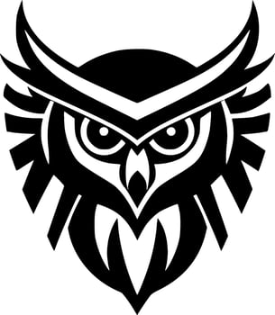 Owl - High Quality Vector Logo - Vector illustration ideal for T-shirt graphic