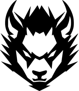 Panda - High Quality Vector Logo - Vector illustration ideal for T-shirt graphic