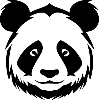 Panda - High Quality Vector Logo - Vector illustration ideal for T-shirt graphic