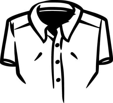 Shirt - Minimalist and Flat Logo - Vector illustration