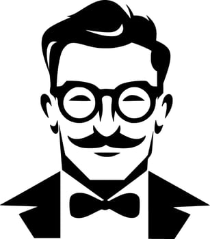Teacher, Minimalist and Simple Silhouette - Vector illustration