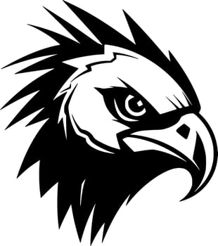 Vulture - Minimalist and Flat Logo - Vector illustration