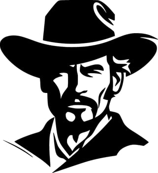 Western - High Quality Vector Logo - Vector illustration ideal for T-shirt graphic