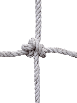 Rope knot, transparent background png
