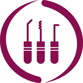 Lockpick Vector Icon