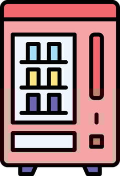 Vending Machine Vector Icon