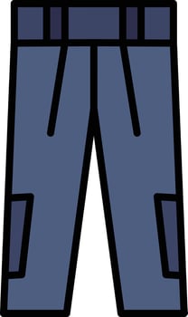 Trousers Vector Icon