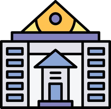 Embassy Vector Icon