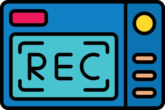 Video Recording Vector Icon