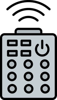 Smart Control Vector Icon