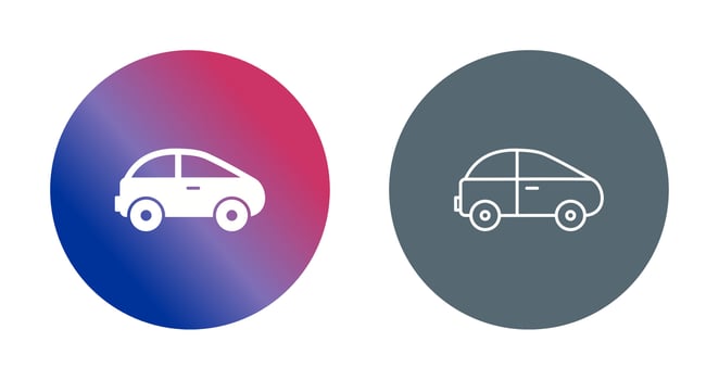 Sedan Vector Icon