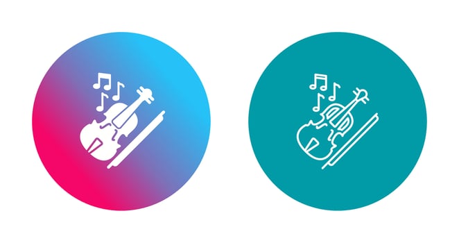 Violin Vector Icon