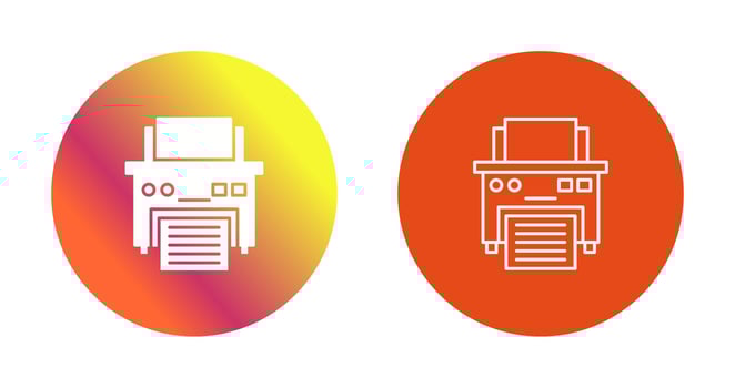 Printer Vector Icon