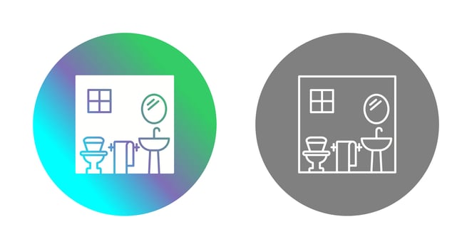 Bathroom Vector Icon