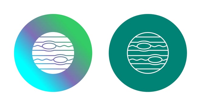 Neptune Vector Icon